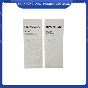 Revolax 1ml hyaluronic acid filler, suitable for medium and deep dermis, facial depression filling nose chin shaping