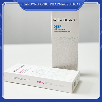 Revolax 1ml hyaluronic acid filler, suitable for medium and deep dermis, facial depression filling nose chin shaping