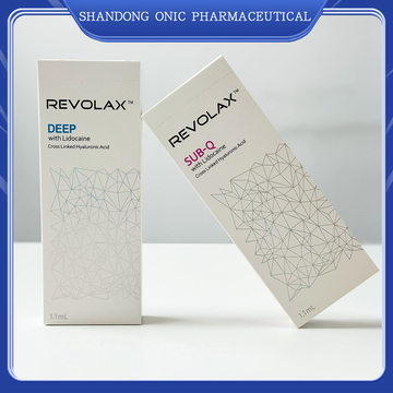 Revolax 1ml hyaluronic acid filler, suitable for medium and deep dermis, facial depression filling nose chin shaping