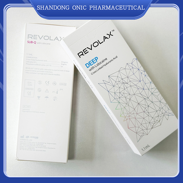 Revolax 1ml hyaluronic acid filler, suitable for medium and deep dermis, facial depression filling nose chin shaping