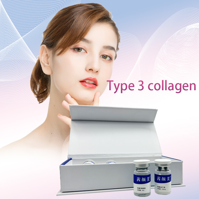 5ml Type 3 collagen freeze-dried powder collagen regenerates and fills facial wrinkles OEM/ODM